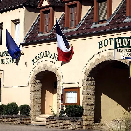 Logis Les Terrasses De Corton ホテル Ladoix Serrigny